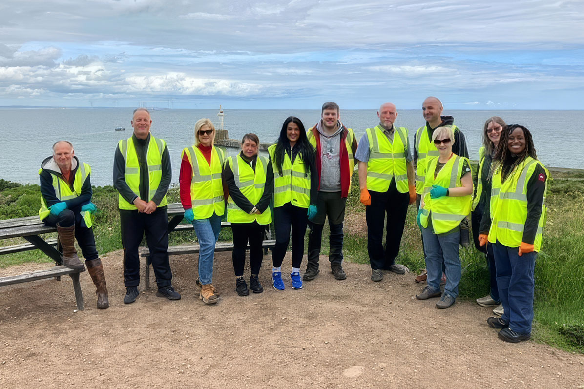Our ESG Committee in the UK Organized a Beach Clean Up Activity